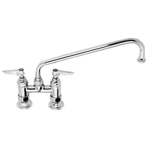 (image for) T&S Brass 225 FAUCET 4" CTR DECK 12" NOZ